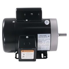 1HP Electric Motor 3450RPM AC115V/230V 56C Frame 1-Phase 5/8″ Keyed Shaft