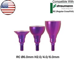 US Dental Healing Abutment Healing Closure Caps NC/RC Straumann ITI Bone Level
