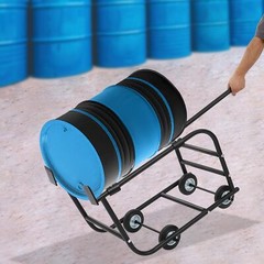 TFCFL Movable 55 Gallon Drum Cradle Stand, 600-Pound Capacity