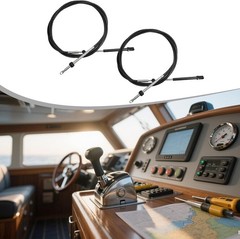 2× Boat Throttle and Shift Cables CC17914 for Mercury MerCruiser Marine 14FT