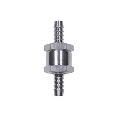 3pcs 8mm 5/16″ Fuel Line One Way Non Return Check Valve Petrol Diesel Oil Silver
