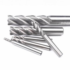 US 4/5/8/10pcs 1/4″Shank 1/8″ 3/16″ 1/4″End Mill Cutter CNC Router Bits 4 Flute
