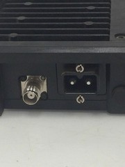 M/A COM M7100 MAHG-N8MXX Mobile Radio with Mic microphone Mc101616v1 WORKS