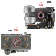Hydraulic Lift Pump Fits Massey Ferguson 135 150 165 175 180 519343M96 899205M91