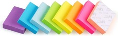 Colorful 1.5×2 Inch Sticky Notes – 8 Pads, 800 Sheets for Effective Reminders