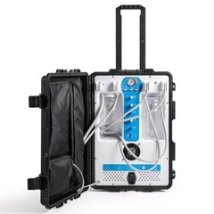 Portable Dental Chair Unit w/ Air Compressor 600W 118L/min Saliva Ejector