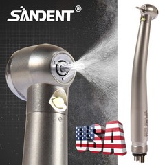 1-5X E-generator LED Turbine Dental Fiber Optic Handpiece 4Hole Big Mini Head ST