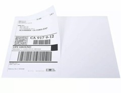 400 Shipping Labels 8.5×5.5 Rounded Corner Self Adhesive 2 Per Sheet