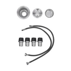Kitchen Sink Stainless Steel Commercial 1 Compartment Utility Sink With Faucet~
