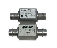 Lot of 5 Anzac MACOM TP-75 50/75Ohm Broadband Impedance Transformers 2–200MHz