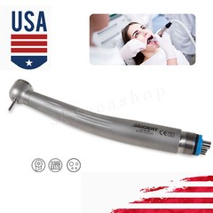 10pcs Dental High Speed Handpiece Ceramic Bearing Single Spray 4 Holes
