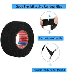 2 Rolls 50Ft Automotive Wire Harness Cloth Tape Heat Resistant Noise Dampening