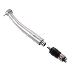 AZDENT Dental LED E-generator High Speed Handpiece With 4 Hole Quick Coupler