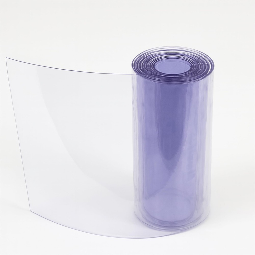 Vinyl Strip 200mm Wide x 8 Feet Long 2mm Thick Clear Plastic Pet Door Flap