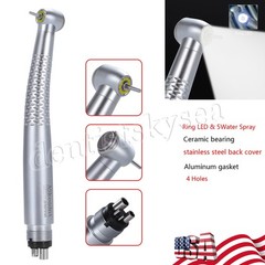 Dental E-generator Shadowless Ring LED High Speed Handpiece 4Hole SL