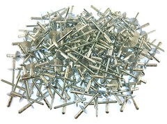 250 3/16″ Large Head Multi Grip Mill Finish Aluminum Pop Rivets #2303
