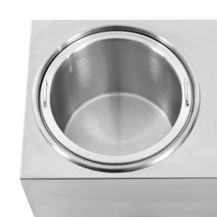 1600W 110V Hot Fudge Nacho Cheese Dispenser Sauce Caramel Melting Warmer Machine
