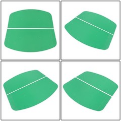 52″ X 52″ ROPS Tuff Top Tractor Canopy For John Deere 2″ x 2″ or 2″ x 3″ Green
