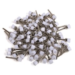 Dental Latch Type Prophy Polishing Brushes brush Flat Nylon Bristles # 1
