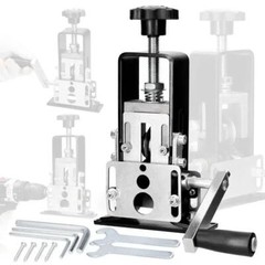 Manual Wire Stripping Machine Portable Cable Stripper 1mm to 21mm Hand Crank US