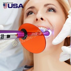 Wireless Dental Orthodontics LED Curing Light Lamp 2500mw 1 Sec Cure
