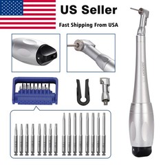 SANDENT Dental Electric Handpiece 1:5 Contra Angle Fiber Optic High Speed 4S NSK