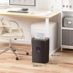 Paper Shredder, 10-Sheet Home Office Shredders, Micro Cut Home Use Paper Shre…