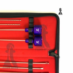 Cannula Set of 9 Pieces Liposuction Kit, 5 Fixed Handle, 2 Tomy Hub, 2 Luer Lock