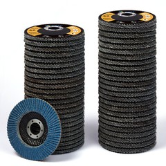 40 Pack 4.5″ 4-1/2″ Zirconia Flap Disc 40 60 80 120 Grit Sanding Grinding Wheel