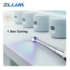 NEW Dental Cordless LED Light Cure Lamp Metal Head 1S LED Curing Light 4 Modes