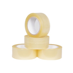 PSBM Clear Packing Tape, 36 Rolls, 1.6 Mil Thick, 1.88 Inch Wide, 110 Yards per