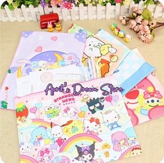 Aloha Stitch Ice Cream Single Zipper Pouch File Pocket Folder Storage Bag