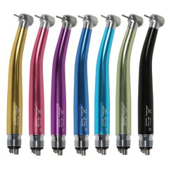 Dental PANA MAX High Speed Handpiece Air Turbine Push Button 2/4H COLORS fit NSK