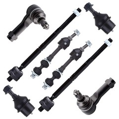 8pc Susp In/Out Tie Rod Ends Lwr Ball Jts Sw Bar Lnks 05-08 F-150 06-08 Mark LT