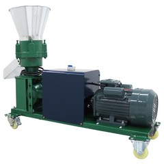 220V 3mm Chicken Feed Pellet Mill Machine Feed Pelletizer 4 Head Roller 200kg/h