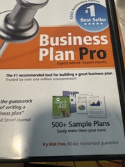 Business Plan Pro 15th Anniversary Edition Software – Expert Advice