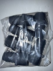 Lot of 6 Spears 1436-010 1” PVC Hose Barb Insert x 1” MPT Male Adapter NSF-61