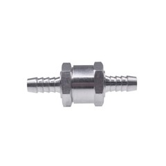 3pcs 8mm 5/16″ Fuel Line One Way Non Return Check Valve Petrol Diesel Oil Silver
