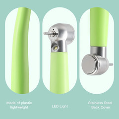 E-generator Dental High Speed Handpiece LED Fiber Optic Turbine Light Body 2/4 H