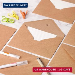 Mr. Pen- Kraft Envelopes, 39 Pack, 5 x 7 Inch, A7 Envelopes, Brown Envelopes, Ca