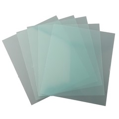 Antispatter Lens Protective Film Pack of 5 High Transparency PC Material