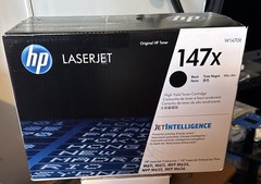 HP 147X High Yield Black Toner Cartridge W1470X – Genuine OEM LaserJet