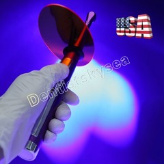 Wireless Dental Orthodontics LED Curing Light Lamp 2500mw 1 Sec Cure