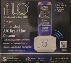 BRAND NEW Sealed – iFLO Smart Automated HVAC A/C Drain Line Cleaner IFLOKIT01