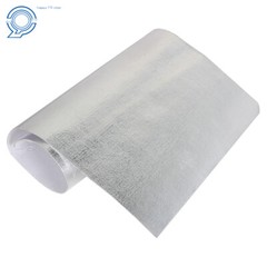 24 Inch × 12 Inch Heat Resistant Tape Adhesive Backed Aluminized Heat Barrier