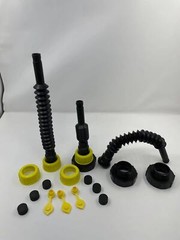 3Pk Easy Gas Can Spout Kit – Replacement spout kit for EasyCan, Midwest, Scepter