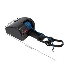 35LBS electric anchor winch Boat Marine Winch with remote control&Anchor Roller
