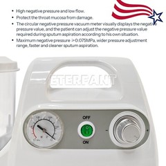Portable Dental Suction Machine Oral Emergency Vacuum Phlegm Suction Unit