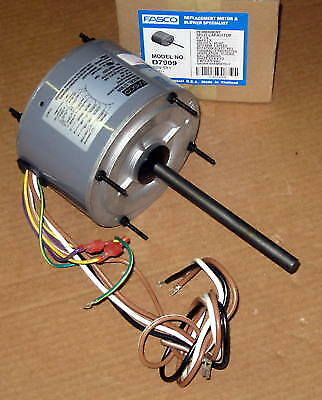 Fasco D7909 AC Air Conditioner Condenser Fan Motor 1/4 HP 1075 RPM 230 Volts