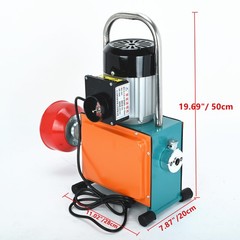 Electric Drain Cleaner Machine Sewer Snake for Pipe Cleaning 0.63″×52′